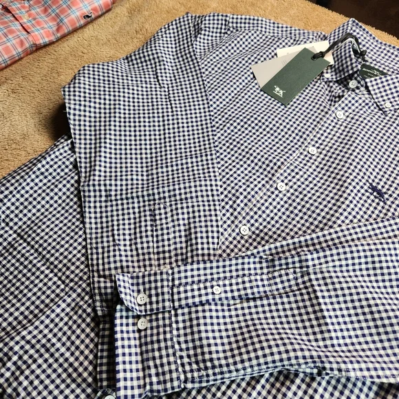Rodd & Gunn NWT LS Superfine Gunn Check Oxford Shirt. 3X - Picture 10 of 16